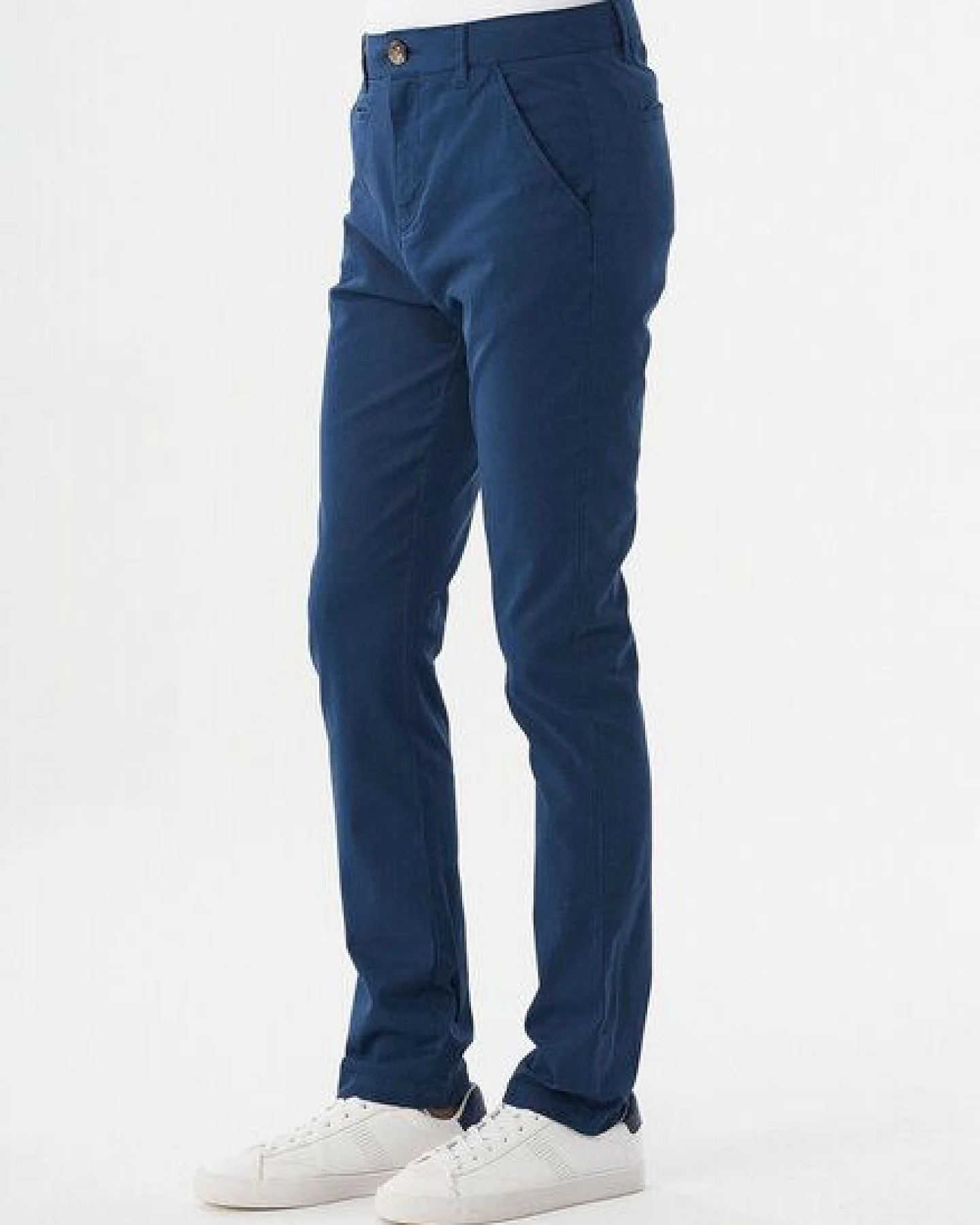 ORGANICATION Slim Chino-Hose aus Bio-Baumwolle – Ansicht 2