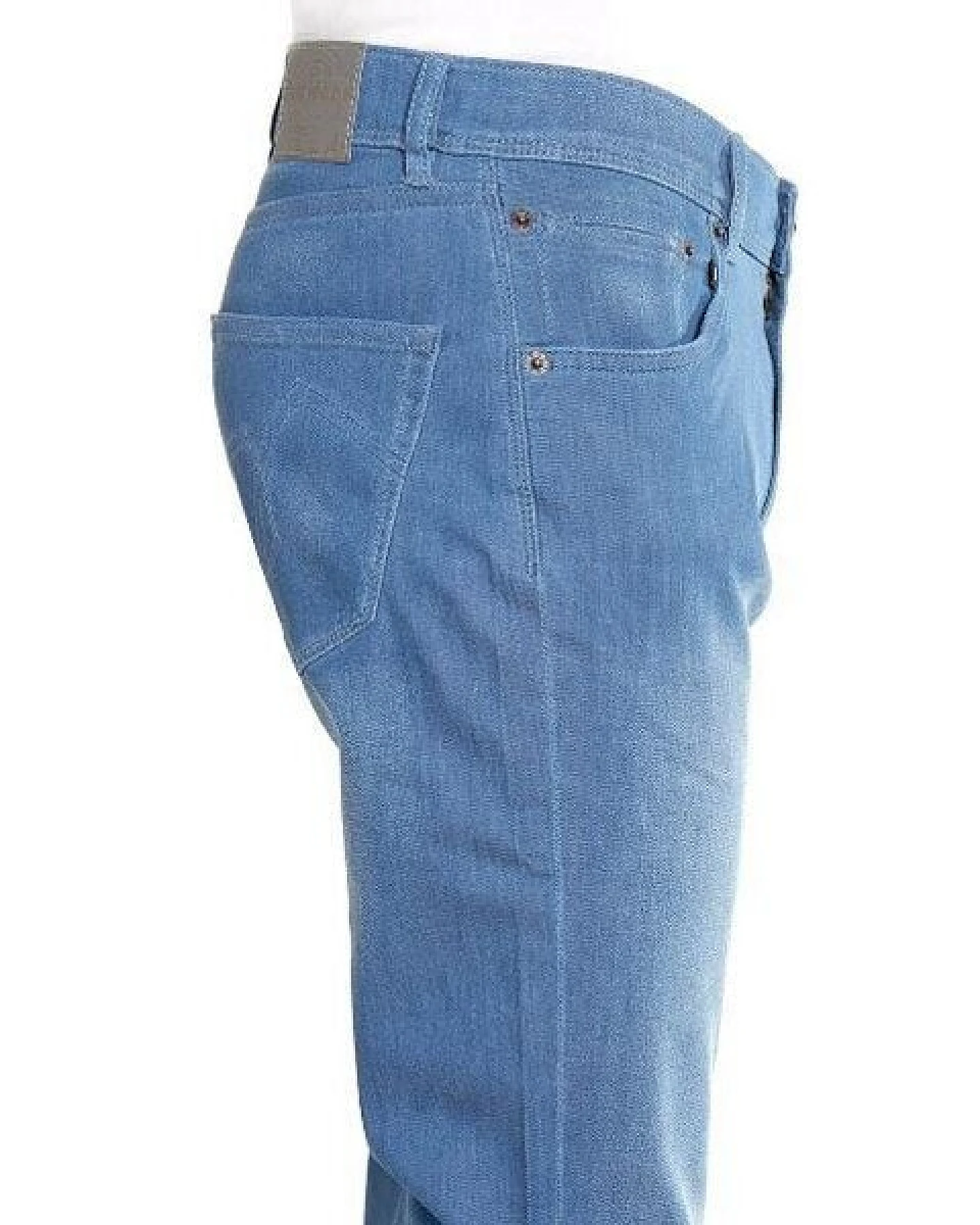fairjeans Sommer Jeans "REGULAR SUMMER" aus hellem Bio-Baumwoll-Denim – Ansicht 4