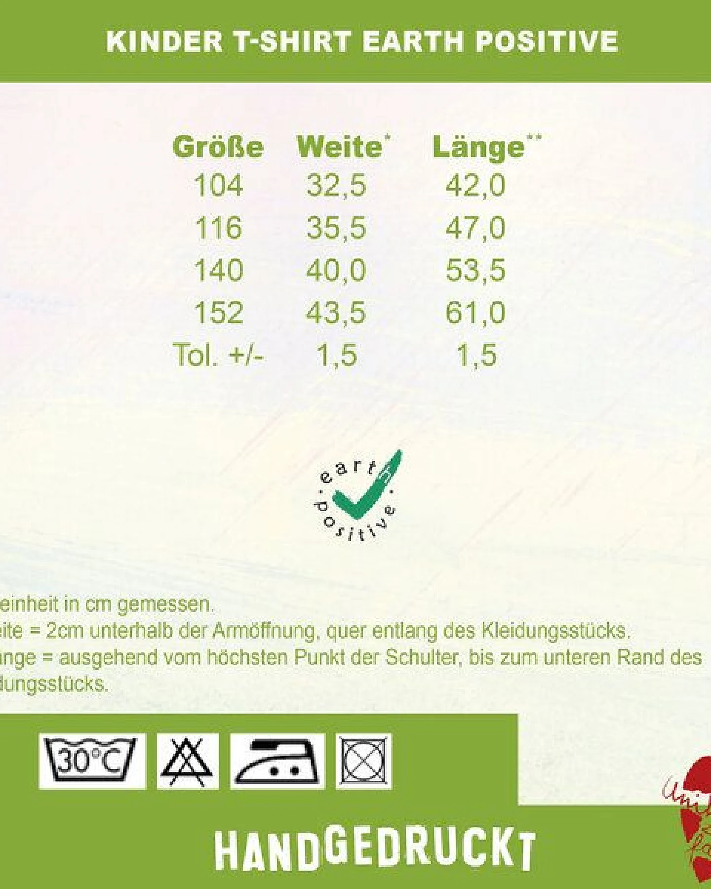 HANDGEDRUCKT "Bagger" Unisex Kinder T-Shirt – Ansicht 2