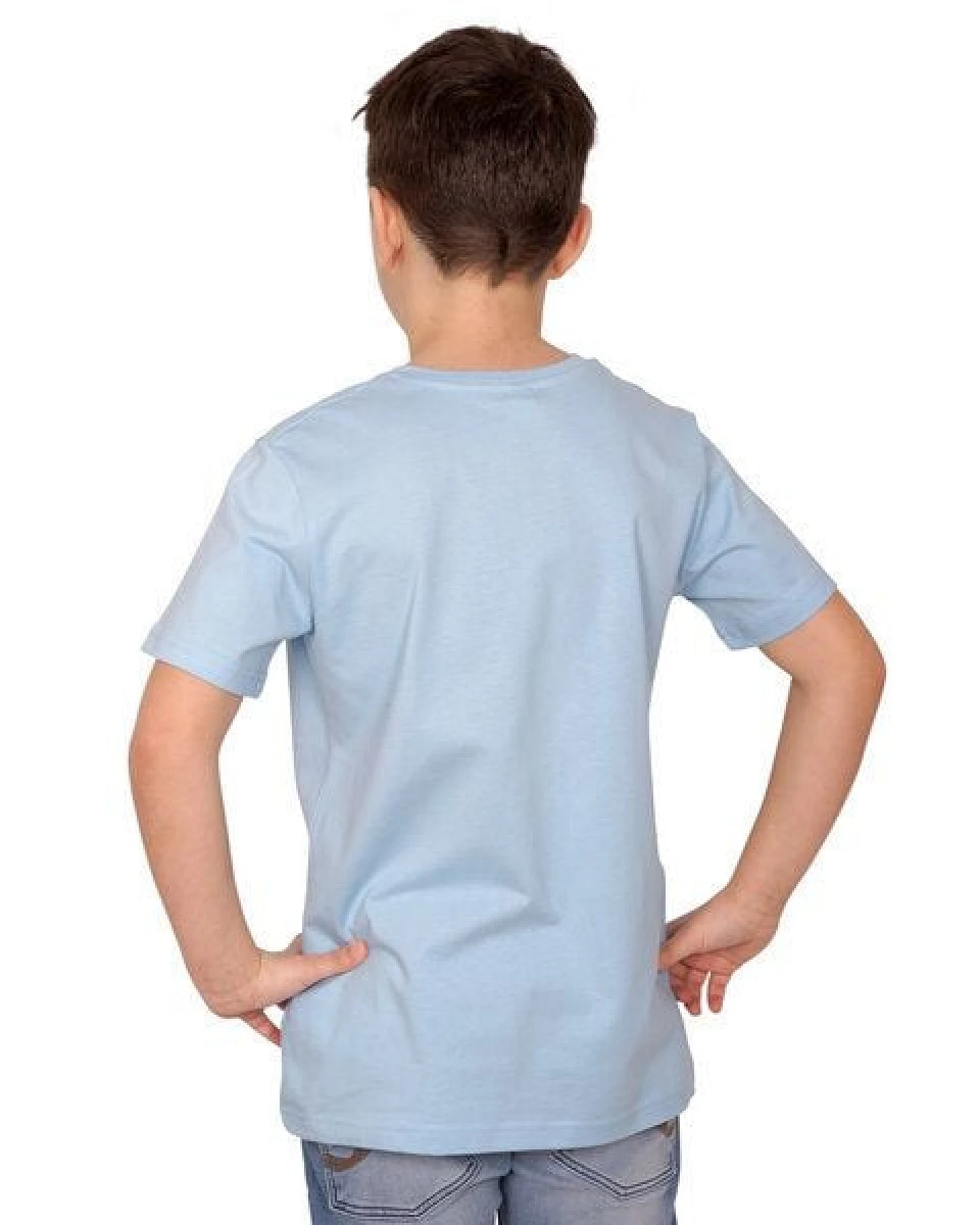 HANDGEDRUCKT "Bagger" Unisex Kinder T-Shirt – Ansicht 2