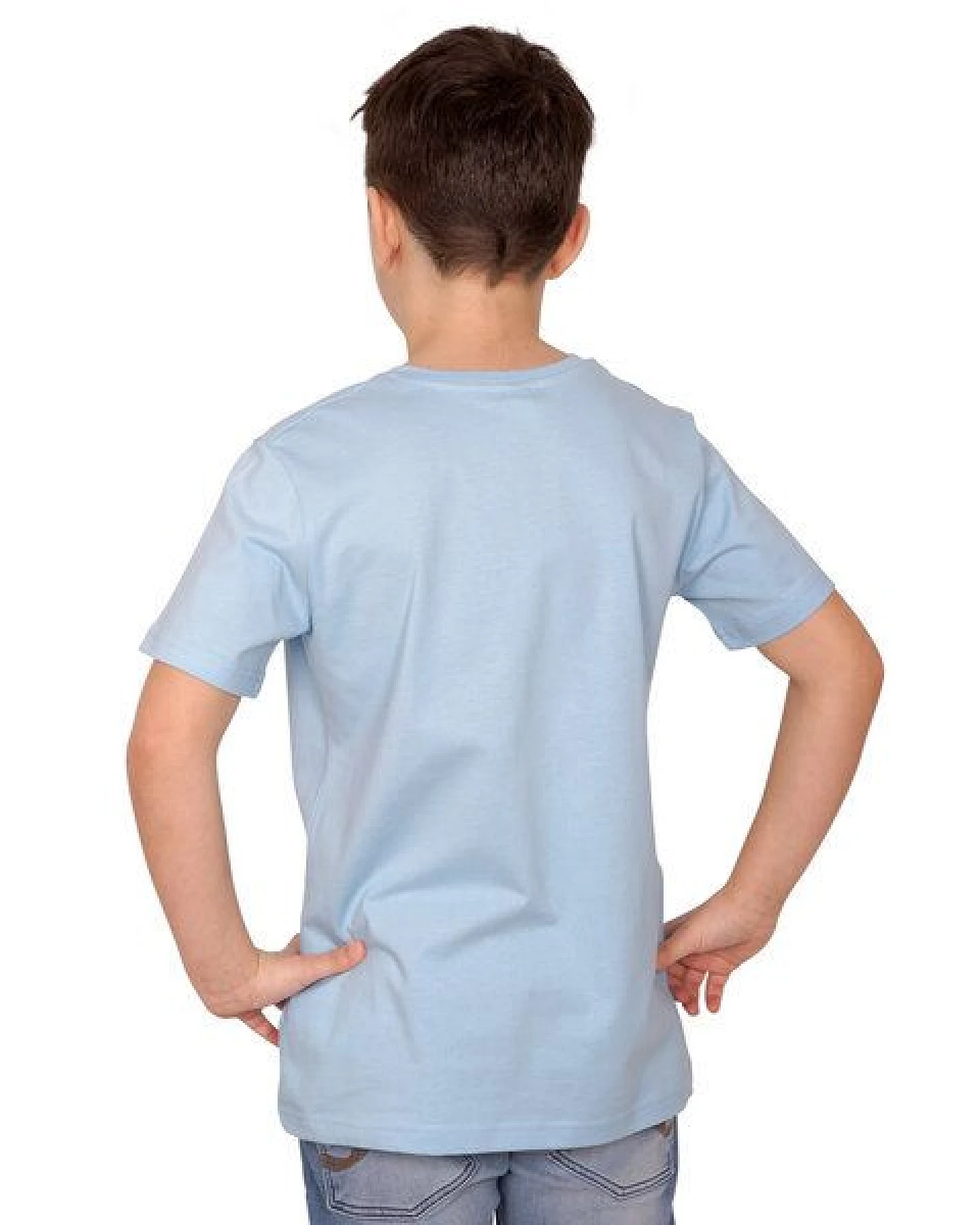 HANDGEDRUCKT "Bagger" Unisex Kinder T-Shirt – Ansicht 3