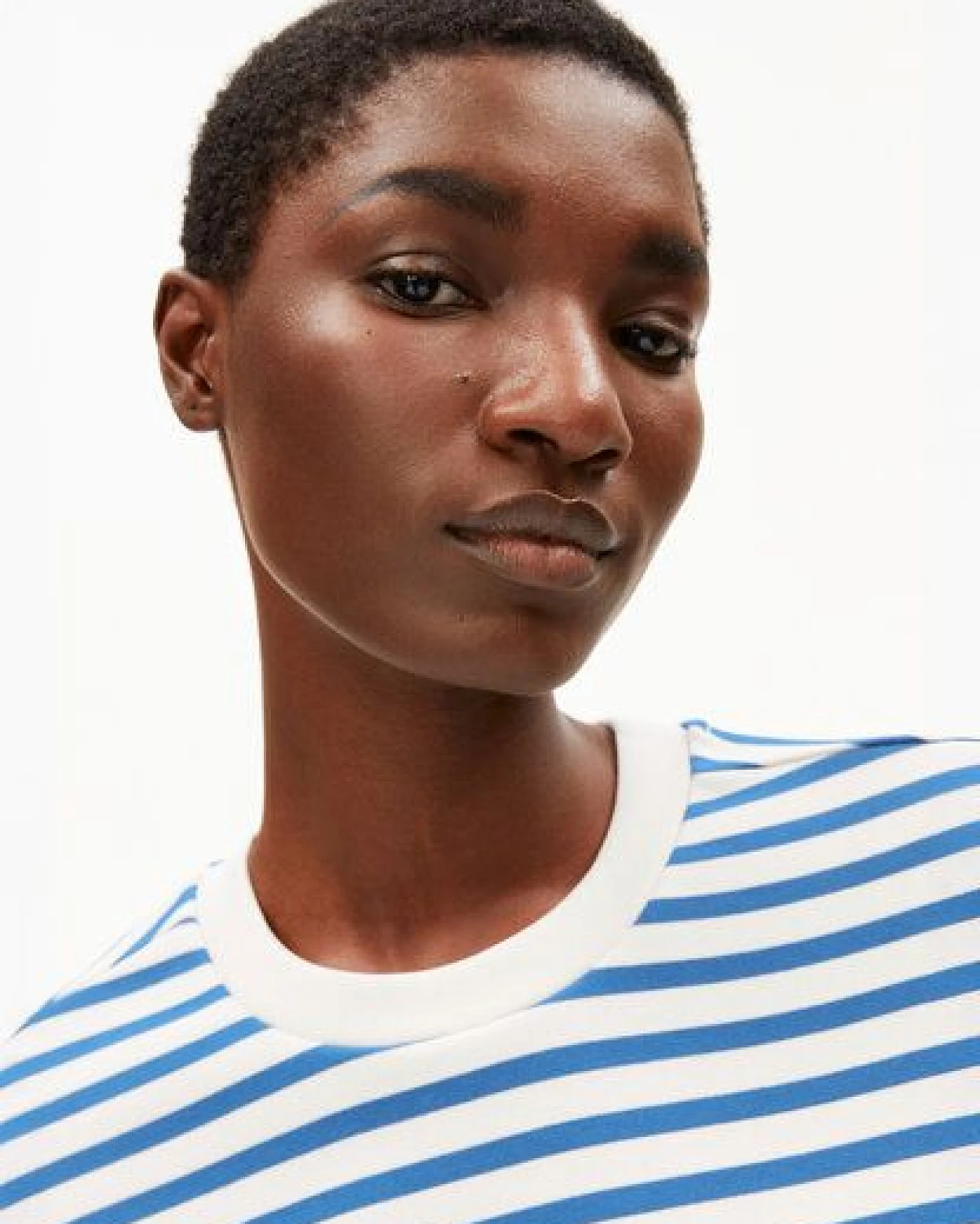 ARMEDANGELS FRANKAA MAARLEN STRIPE Damen Sweatshirt aus Bio-Baumwolle – Ansicht 3