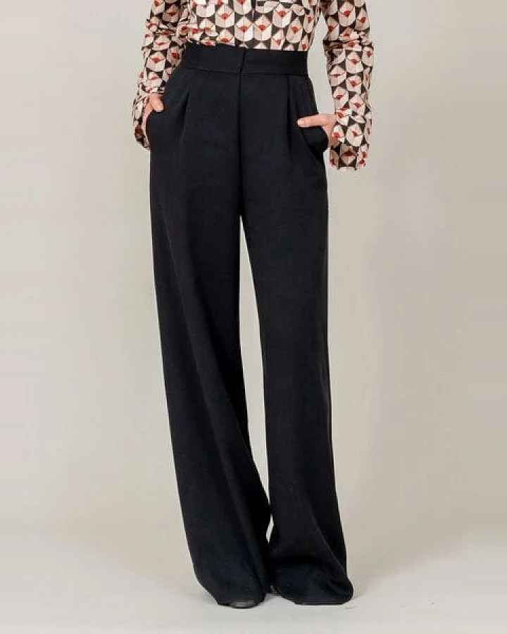 Atelier SNOW Marlenehose Elena aus Bio Lyocell