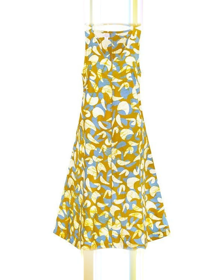Global Mamas Bio Kleid - OAKLYNN - Mod/Rosewood/Rings/Diamonds