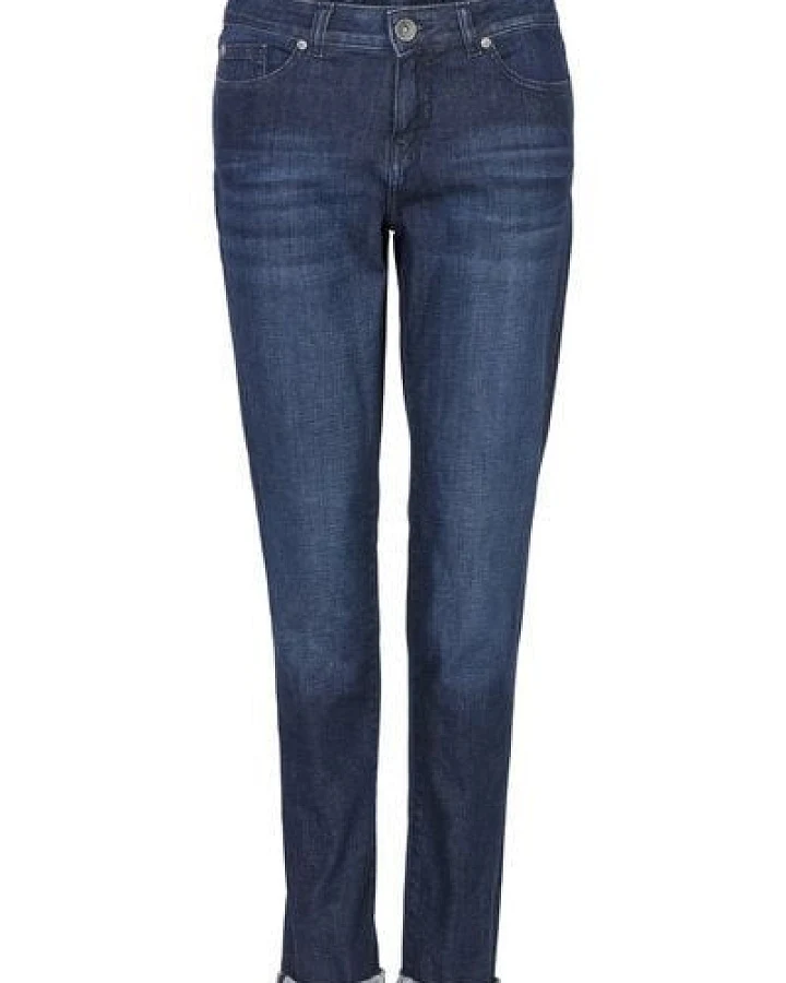 goodsociety Womens Slim Tapered Cropped Jeans Kyanos