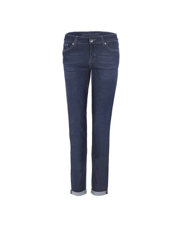 goodsociety Womens Slim Tapered Light Jeans - Kyanos