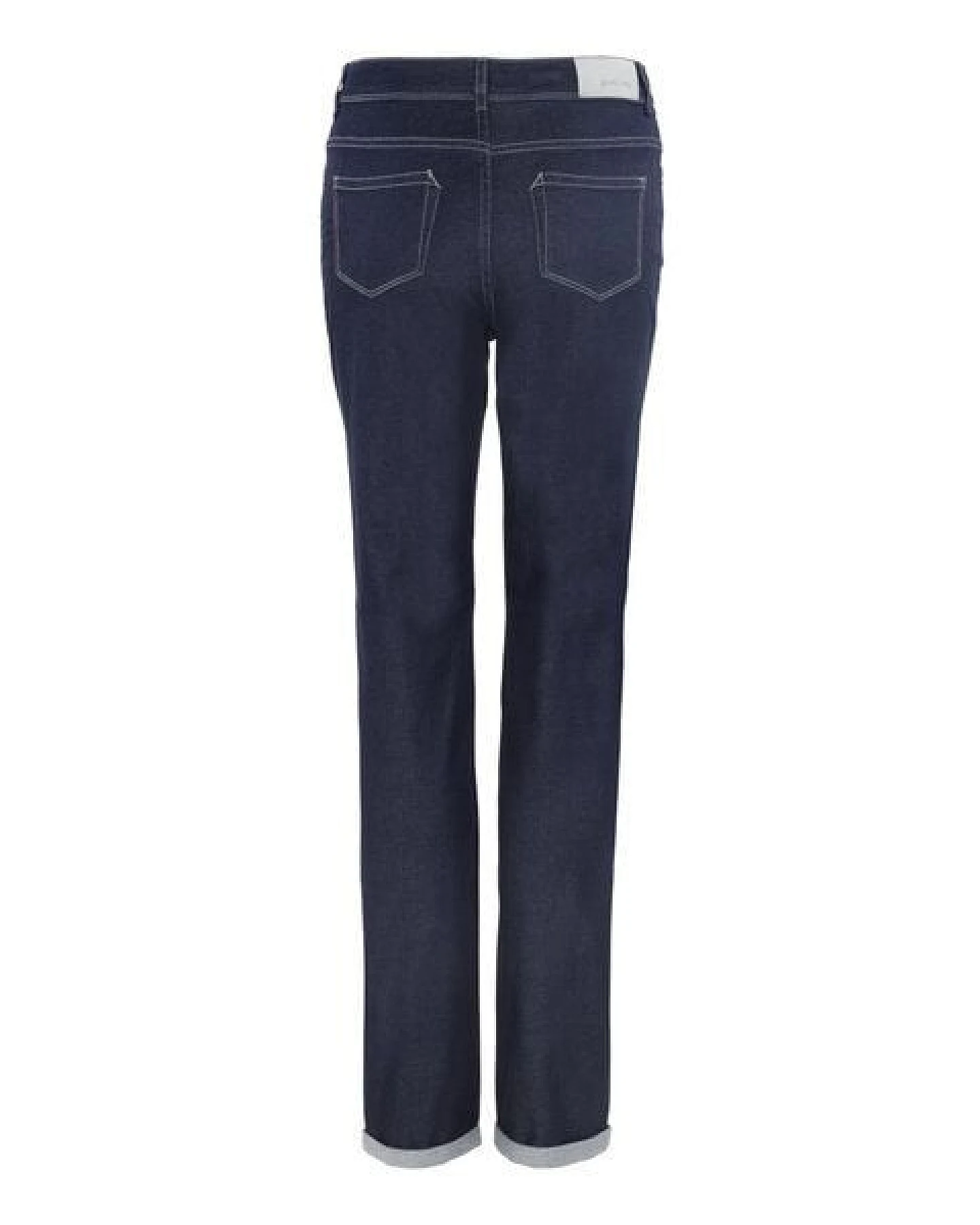 goodsociety Womens High Waist Slim Light Jeans Raw One Wash – Ansicht 2