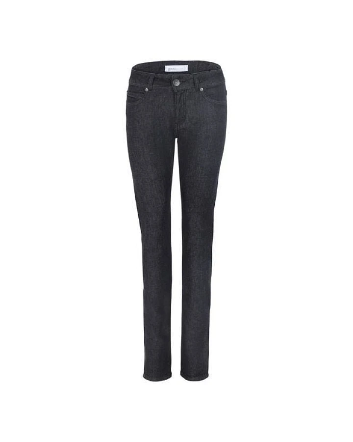 goodsociety Womens Slim Jeans Black Light One Wash