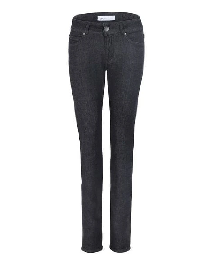 goodsociety Womens Slim Jeans Black Light One Wash