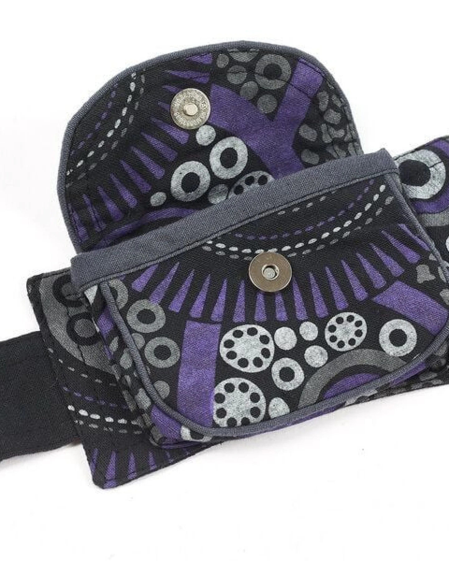 short'n'pietz handgenähte Gürteltasche mit verstellbarem Gürtel – Ansicht 4