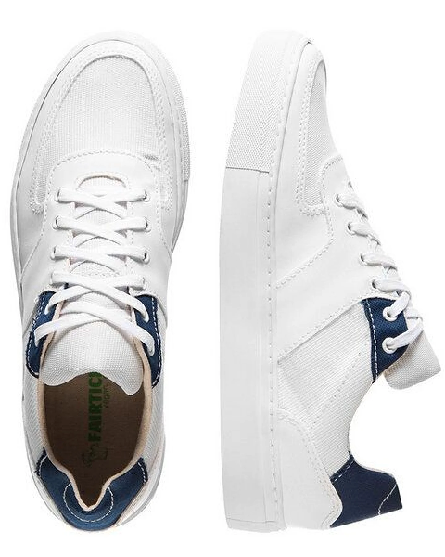 Fairticken Veganer Unisex Sneaker ESPHINO II mit recycelten Meeresplastik. – Ansicht 3