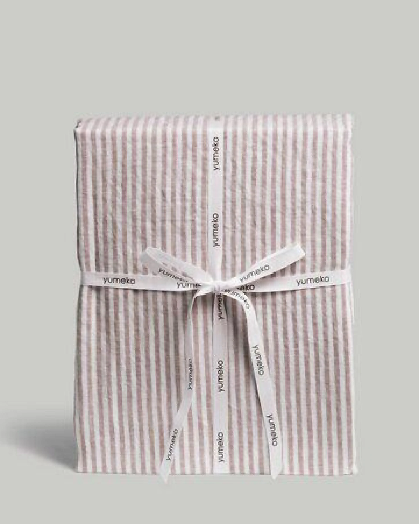 Yumeko Bettwäsche Gewaschenes Leinen Stripe – Ansicht 3