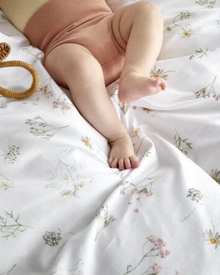 Yumeko Kinderbettwäsche Baumwollsatin Meadow