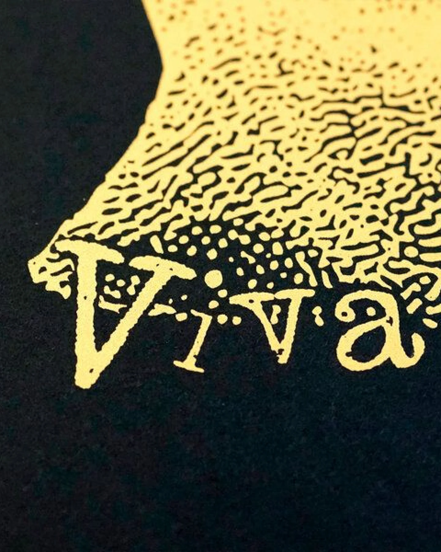 HANDGEDRUCKT "Viva la Fantasia" A2 Hand-Siebdruck-Poster – Ansicht 2