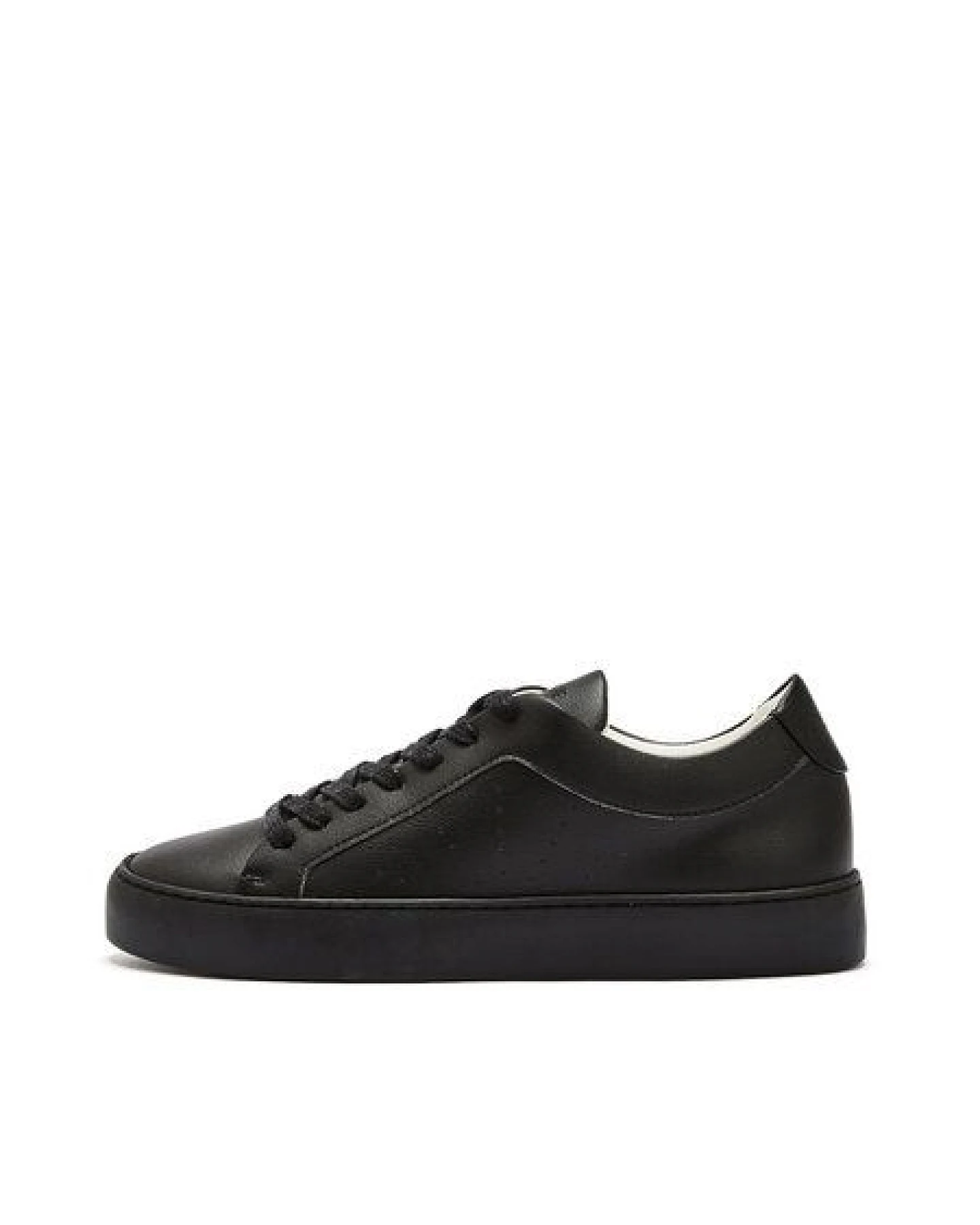 NINE TO FIVE Laced Sneaker #boi/ vegan - minimalistischer Herren Allround-Sneaker aus leichter Microfaser – Ansicht 2