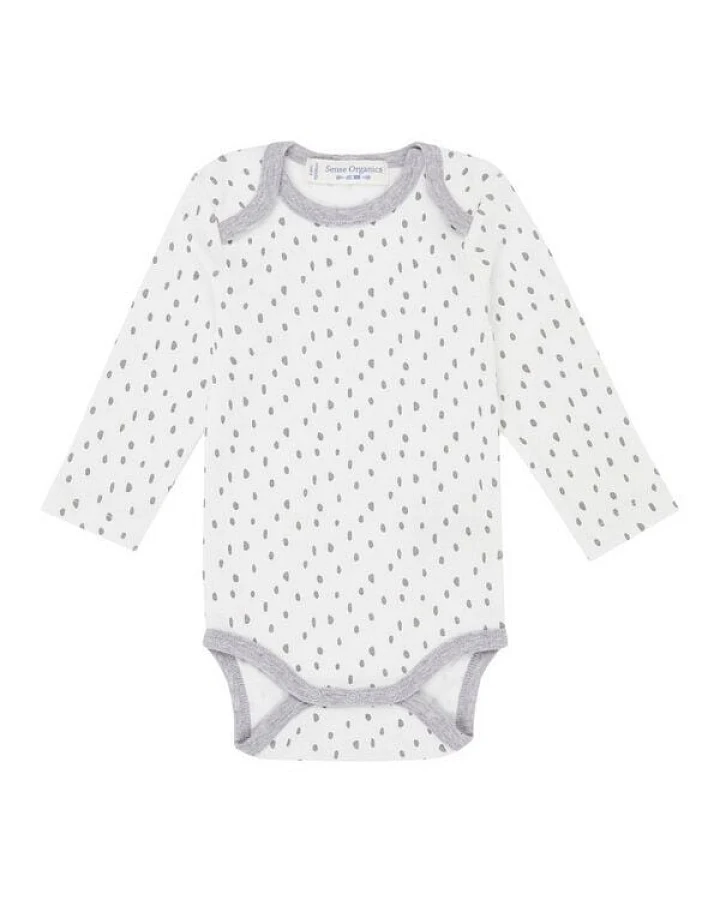 sense-organics Der Baby- Body Langarm *Yvon* dahes I GOTS & Bio I Sense Organics