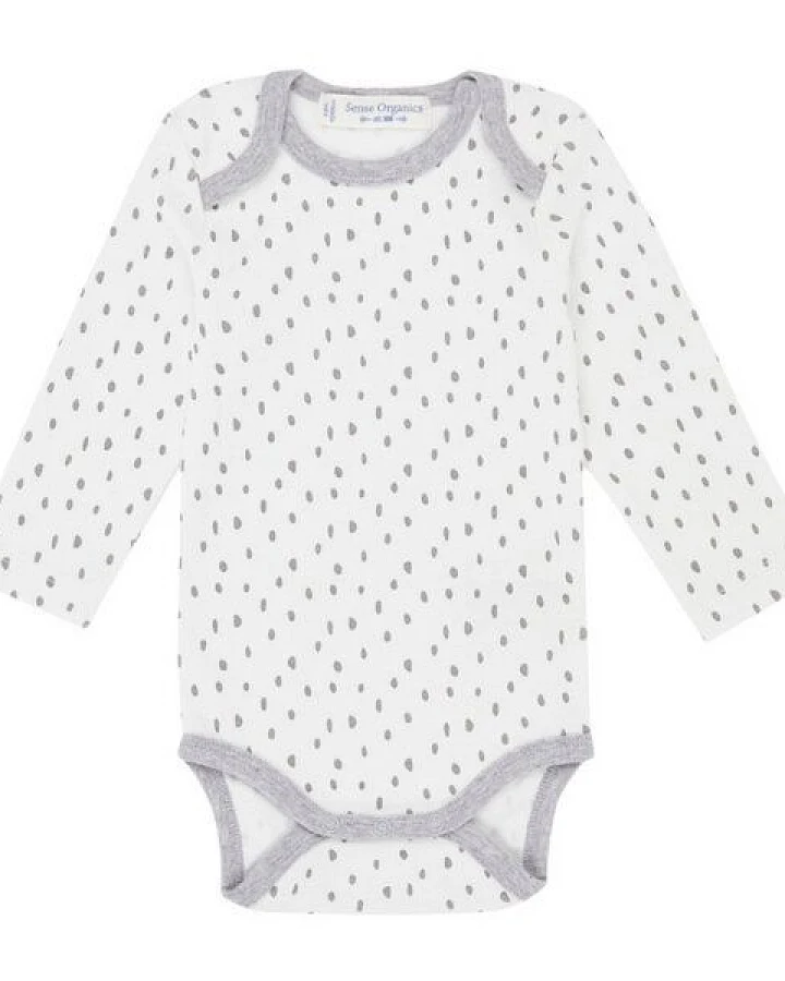 sense-organics Der Baby- Body Langarm *Yvon* dahes I GOTS & Bio I Sense Organics