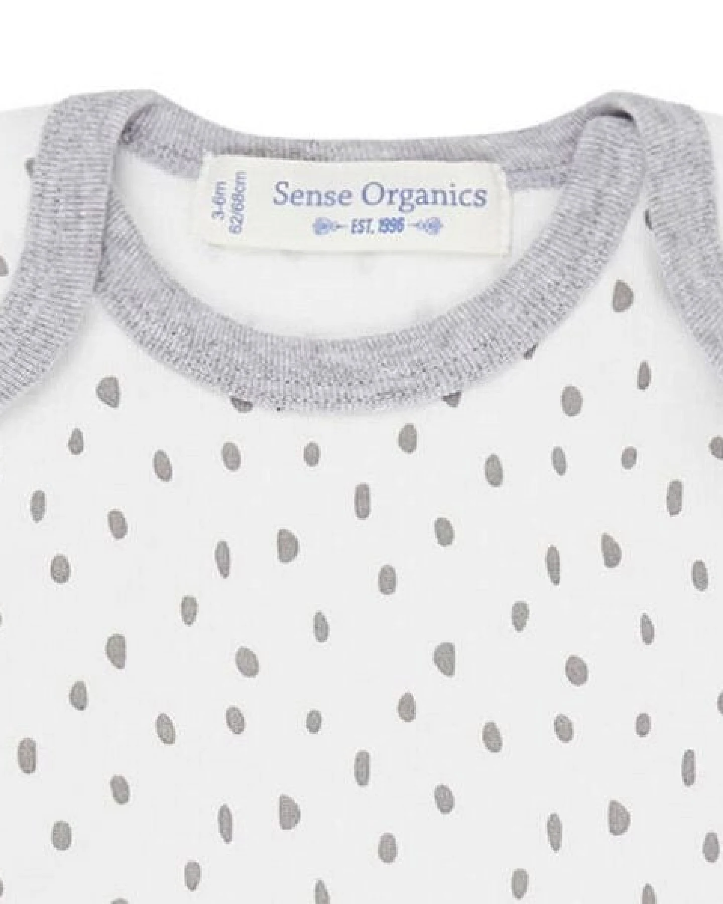 sense-organics Der Baby- Body Langarm *Yvon* dahes I GOTS & Bio I Sense Organics – Ansicht 2