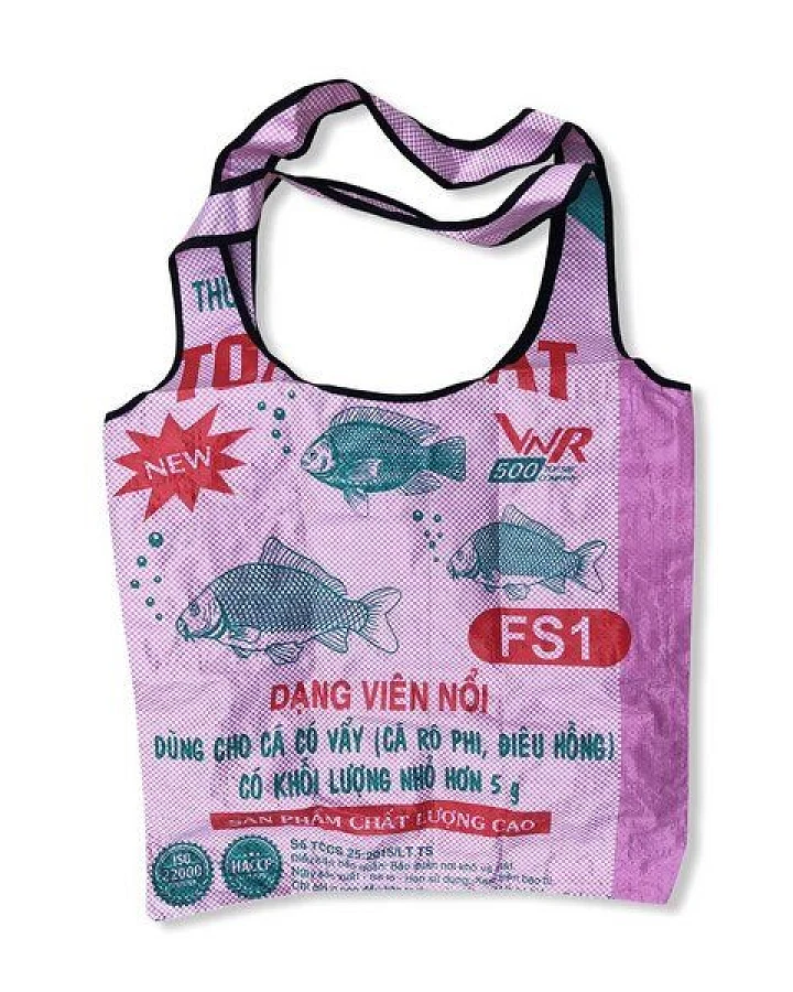 Beadbags Einkaufstasche Ri43 recycelter Reissack