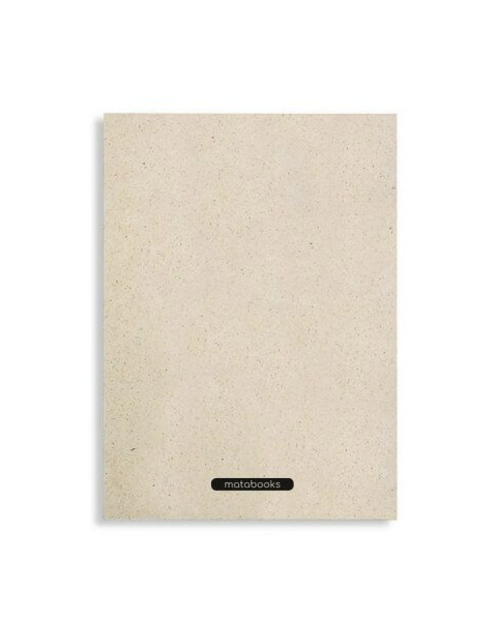 matabooks® Notizbuch A4 blanko aus Graspapier – Nava