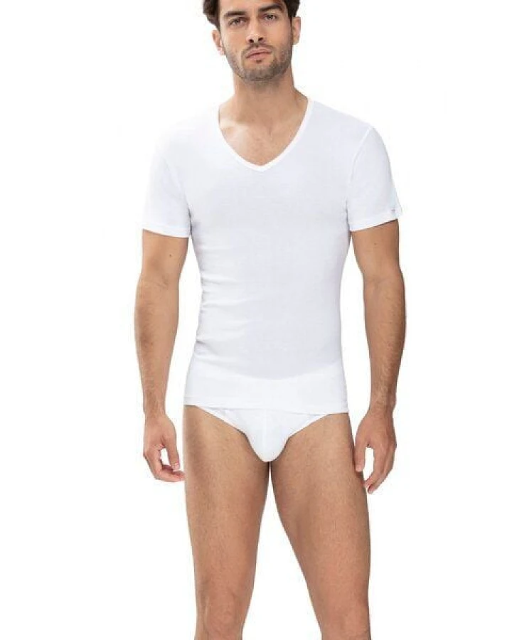 Mey Herren V-Neck Shirt Unterhemd Noblesse PIMA Baumwolle