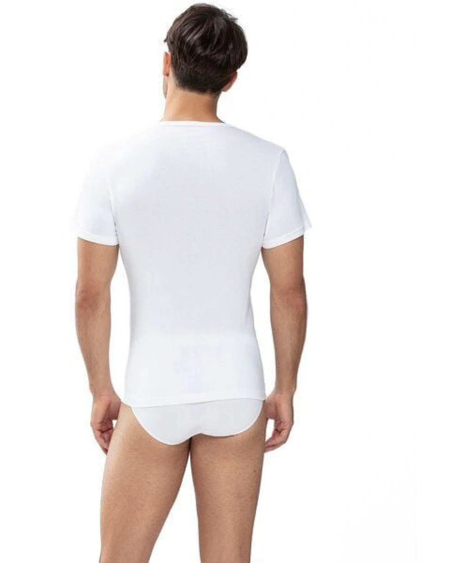 Mey Herren V-Neck Shirt Unterhemd Noblesse PIMA Baumwolle – Ansicht 2