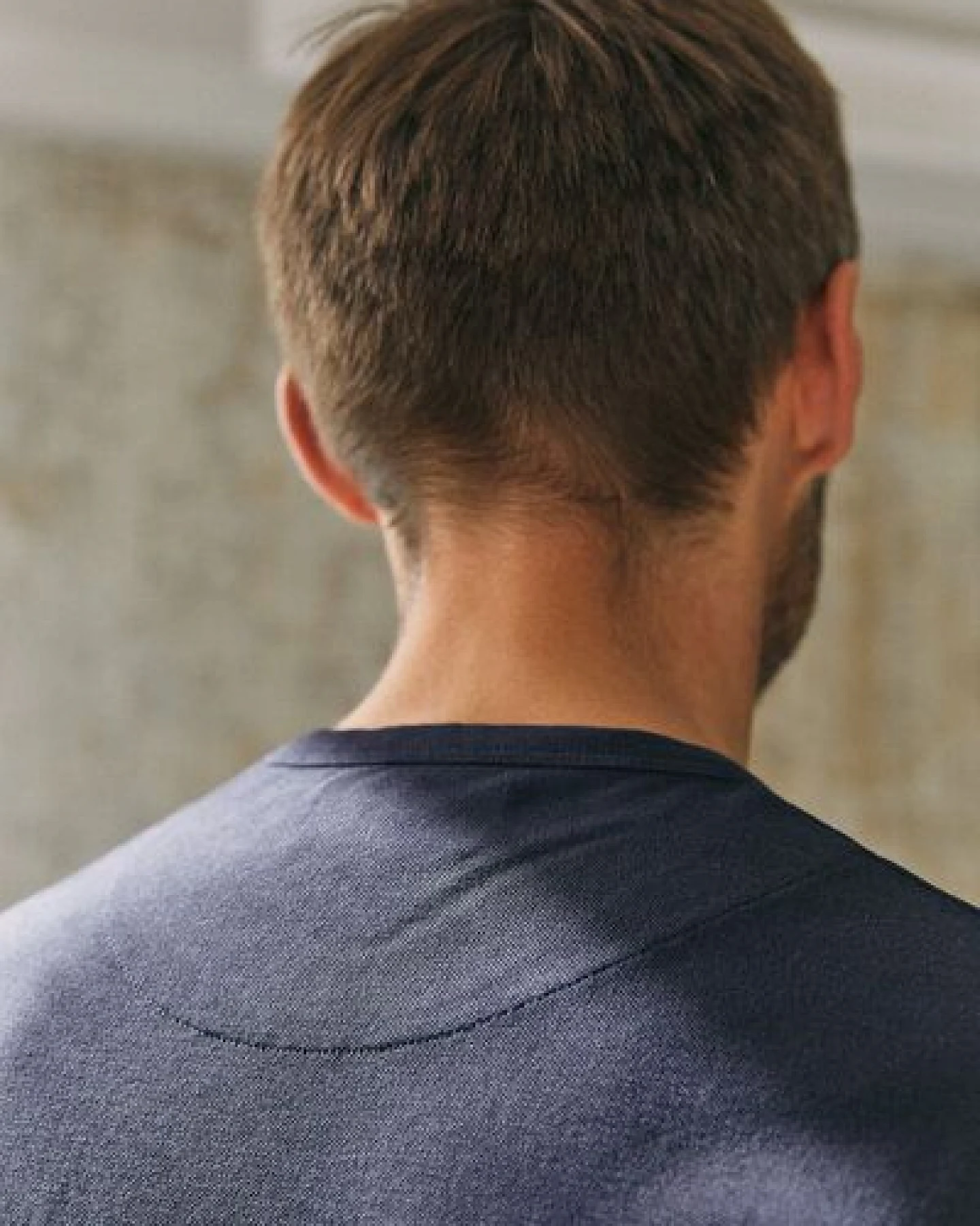 About Companions Basic T-Shirt LIRON aus Bio-Baumwollpiqué – Ansicht 2