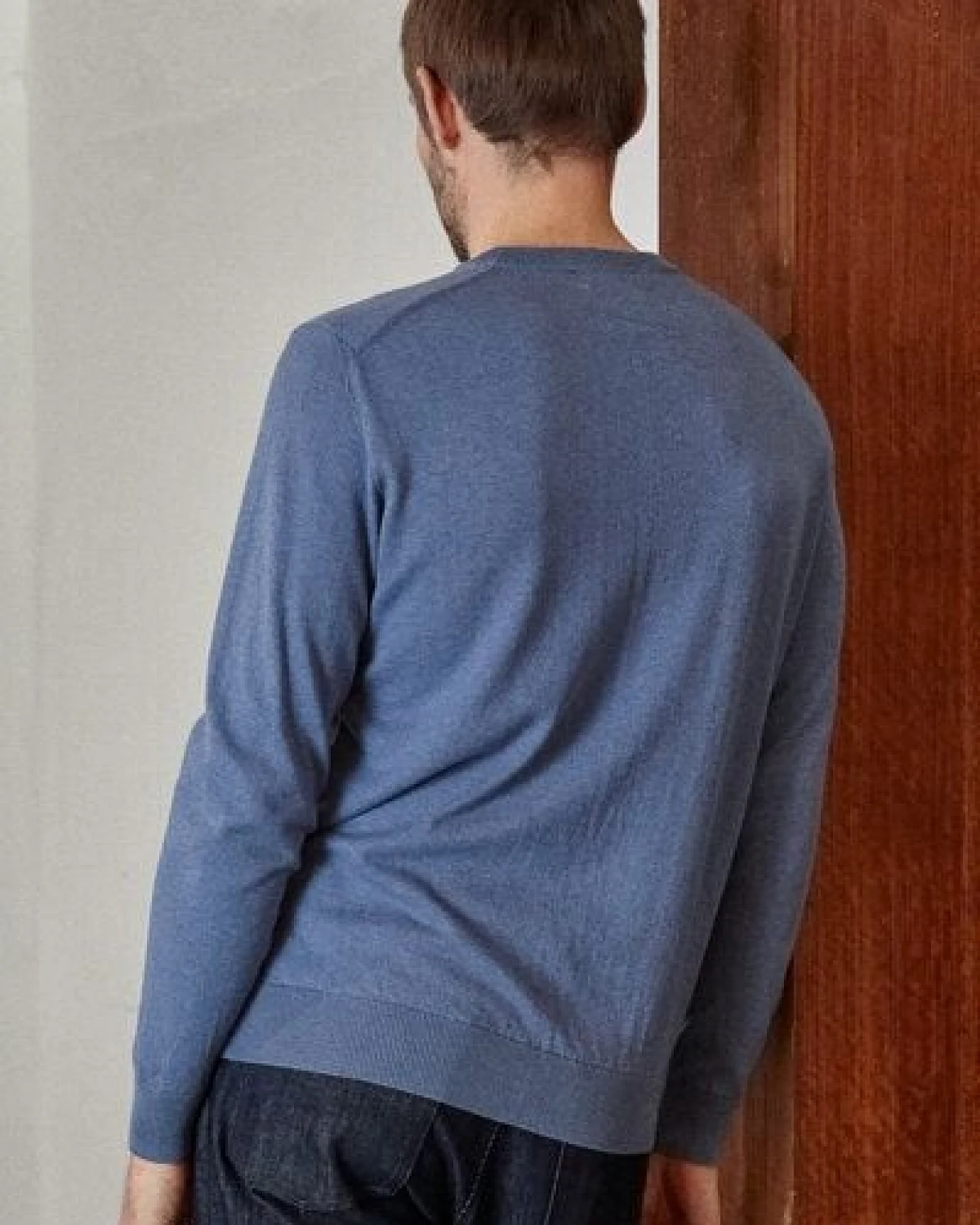 About Companions Klassischer Strickpullover MILO aus Bio-Baumwolle – Ansicht 4