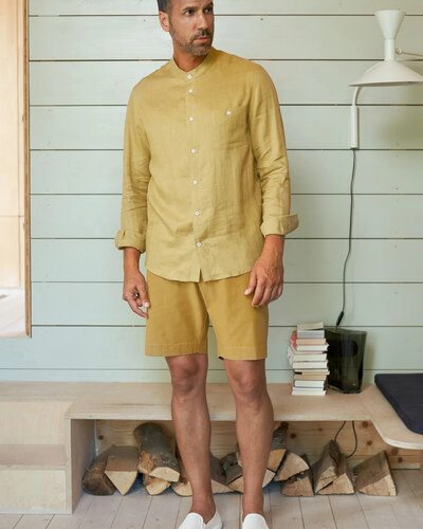 About Companions Shorts JIM aus leichtem Tencel-Mix – Ansicht 3