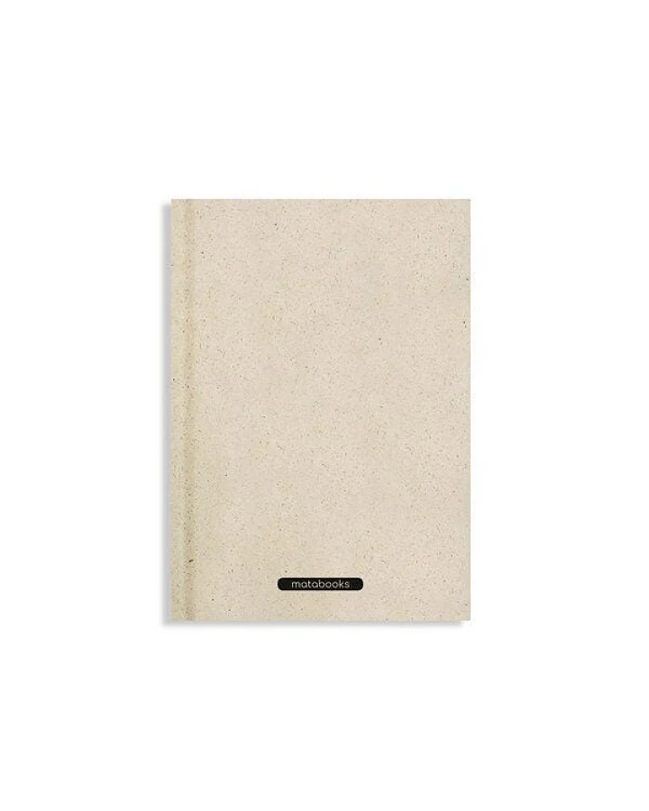 matabooks® Nachhaltiges A5 Notizbuch/Tagebuch/Skizzenbuch aus Graspapier – Jana