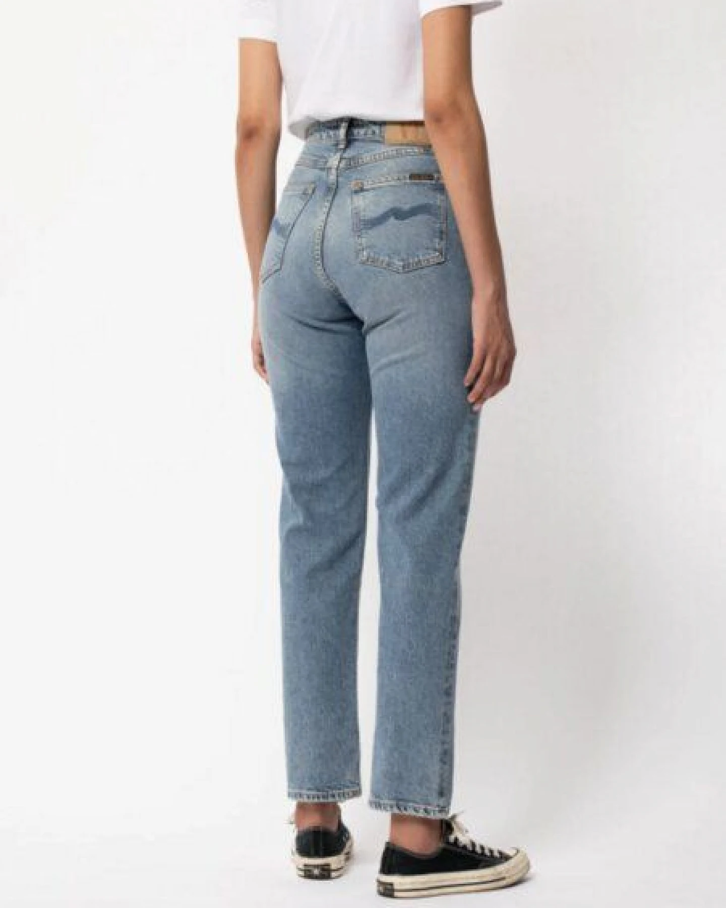 Nudie Jeans Straight Sally - Loving Twill – Ansicht 2