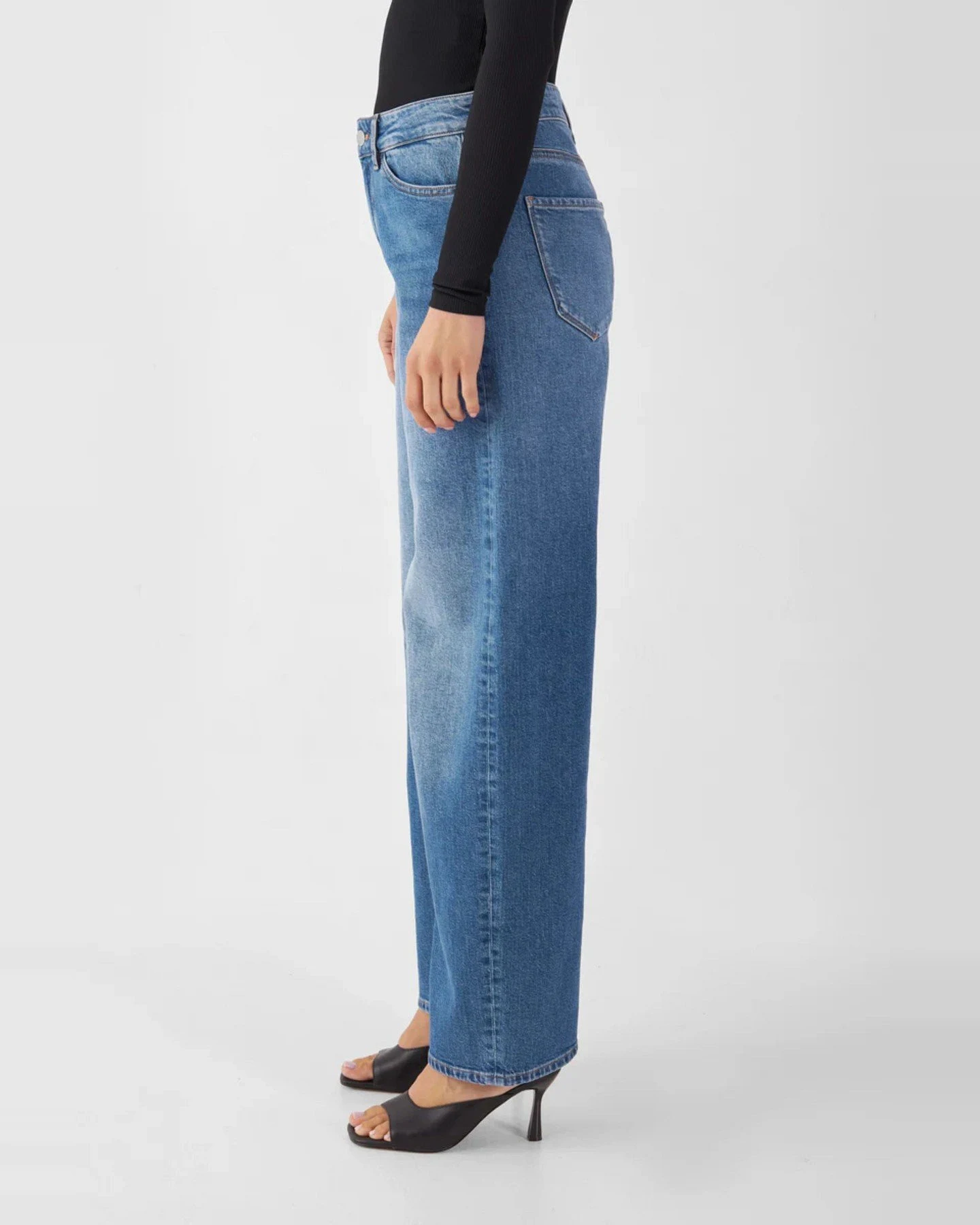 Jeans Ash Barrel Medium Blue – Ansicht 2