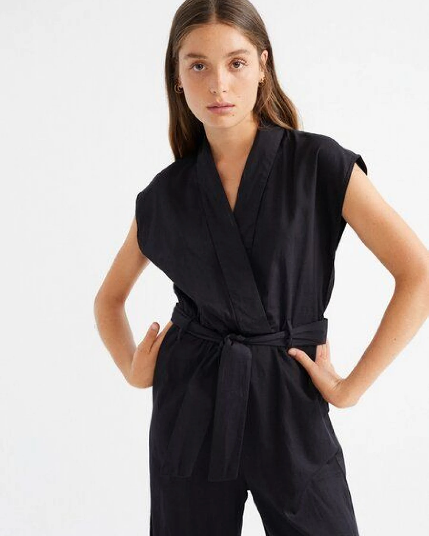 thinking mu Malawi Jumpsuit Black – Ansicht 2