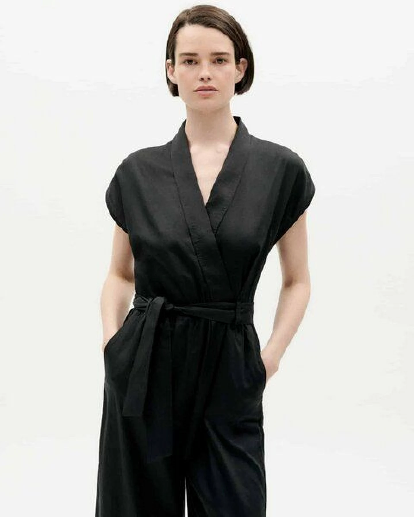 thinking mu Malawi Jumpsuit Black – Ansicht 3