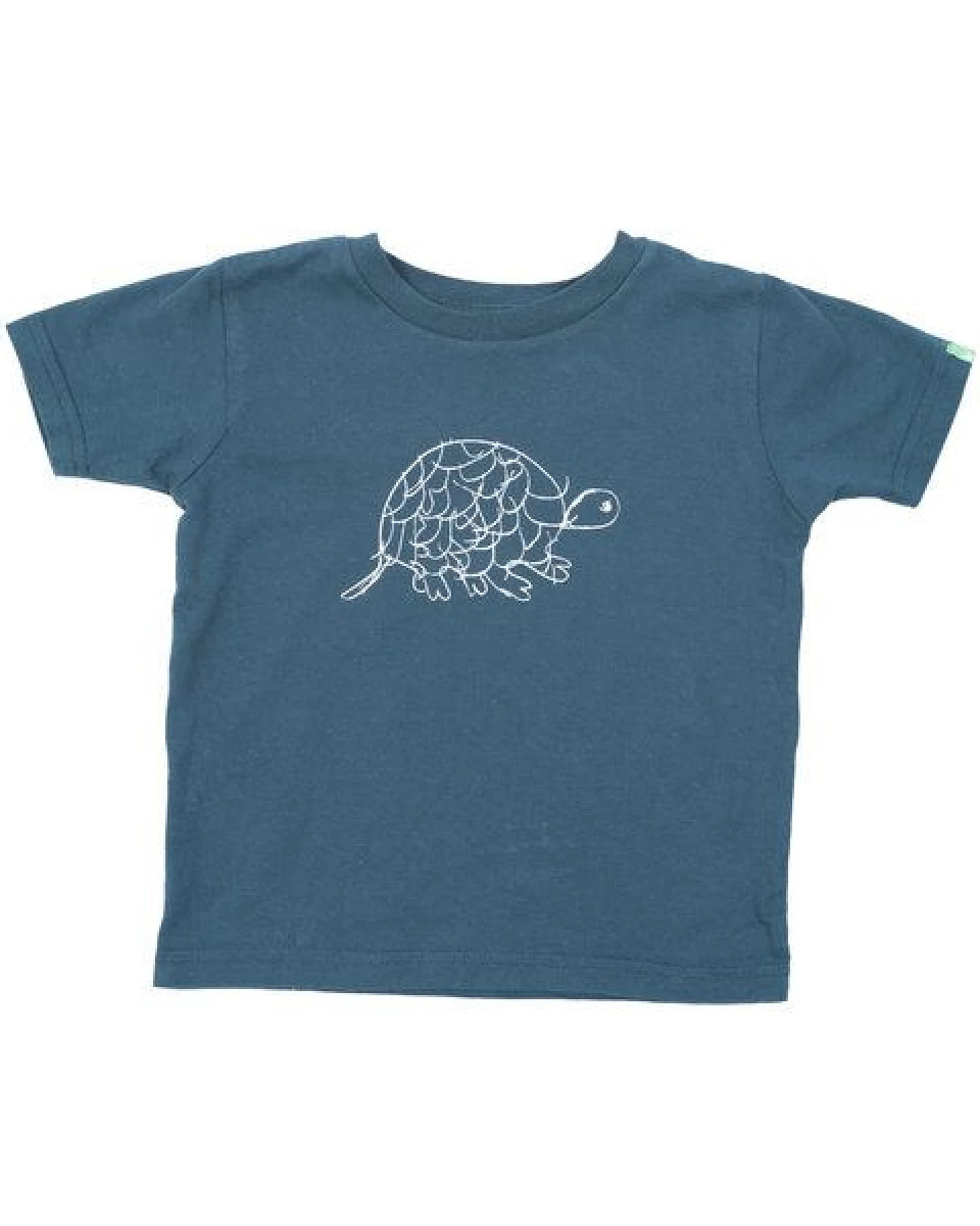 Kipepeo-Clothing Kinder T-Shirt TORTOISE Dunkelgrün. Handmade in Kenya – Ansicht 3