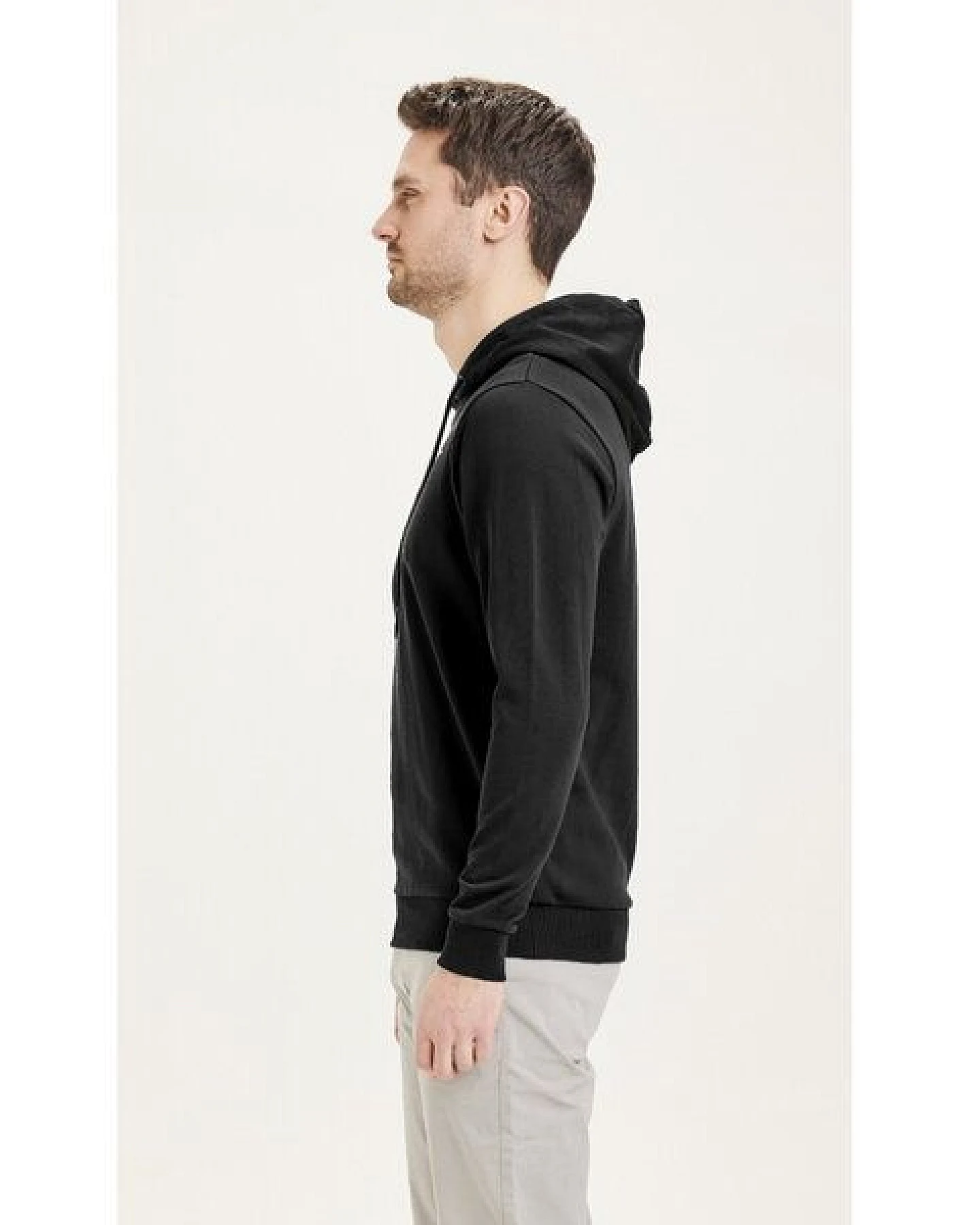 KnowledgeCotton Apparel Pullover Elm Transfer Hoodie Sweat – Ansicht 2