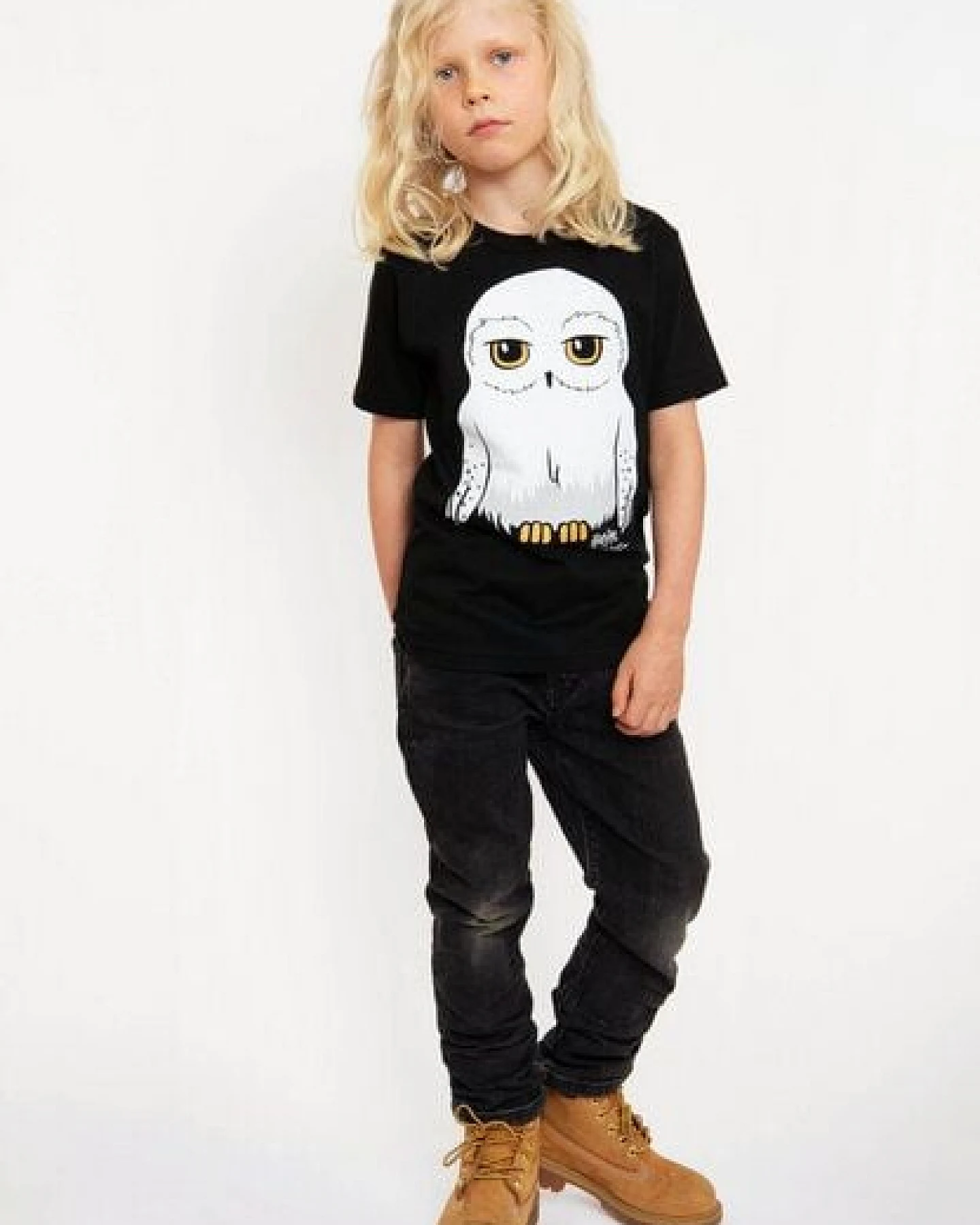 LOGOSH!RT LOGOSHIRT - Harry Potter - Eule - Hedwig - Organic - Bio T-Shirt Print - Kinder Unisex – Ansicht 2