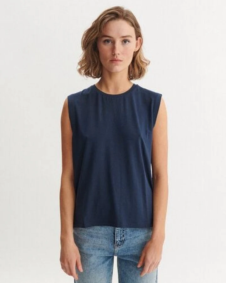 Basic Apparel Top Jolanda aus Tencel (Lyocell)