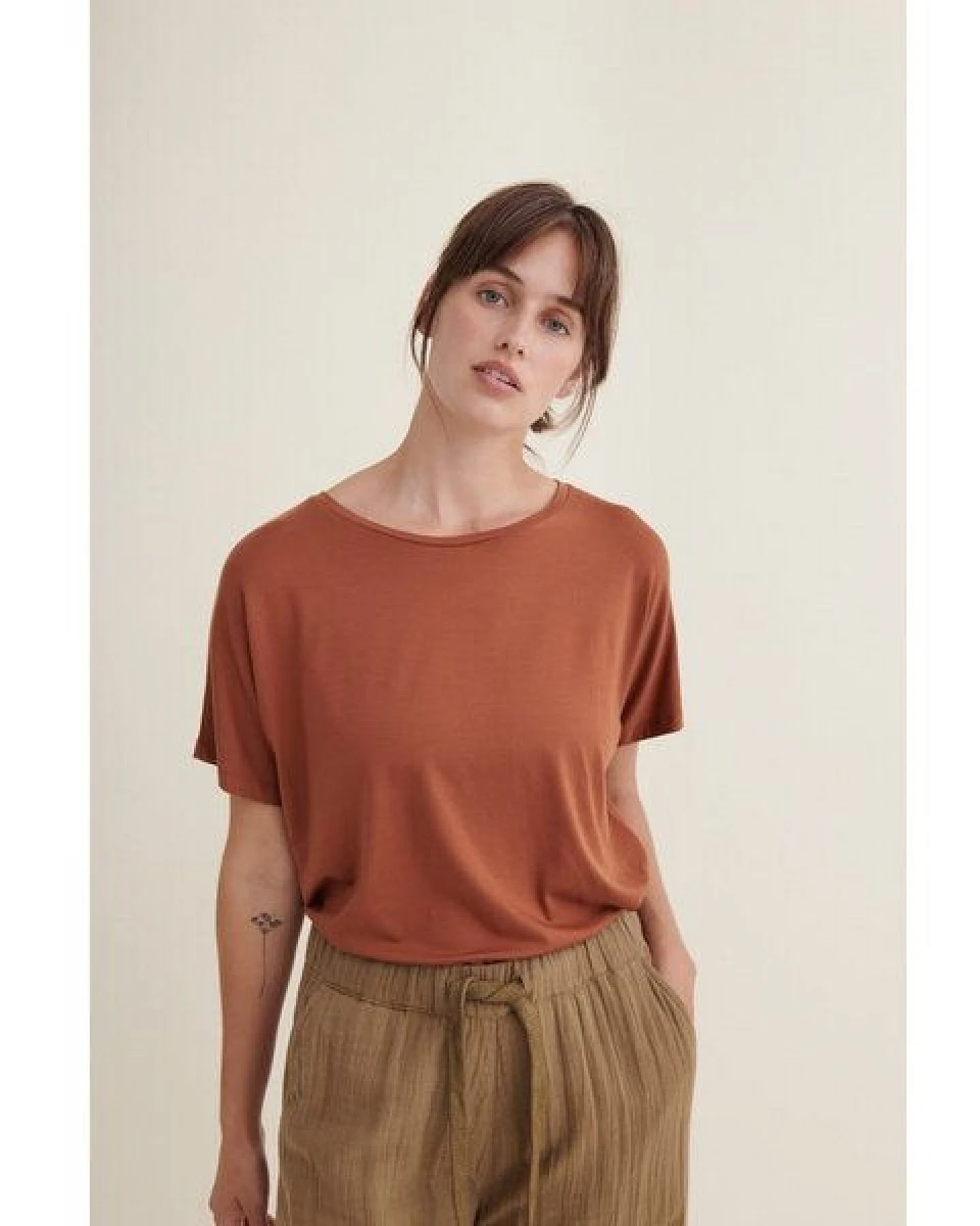 Basic Apparel T-Shirt Joline aus Tencel (Lyocell) – Ansicht 2