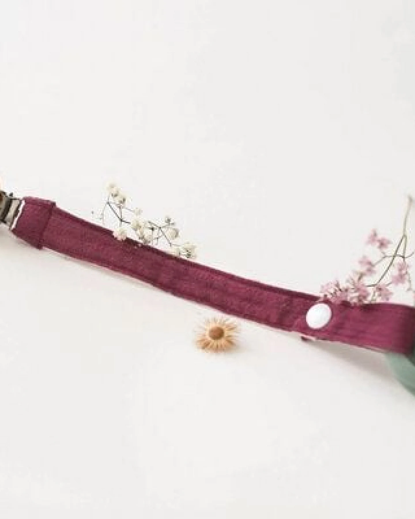 Musselin Schnullerband in 11 Farben – Ansicht 4