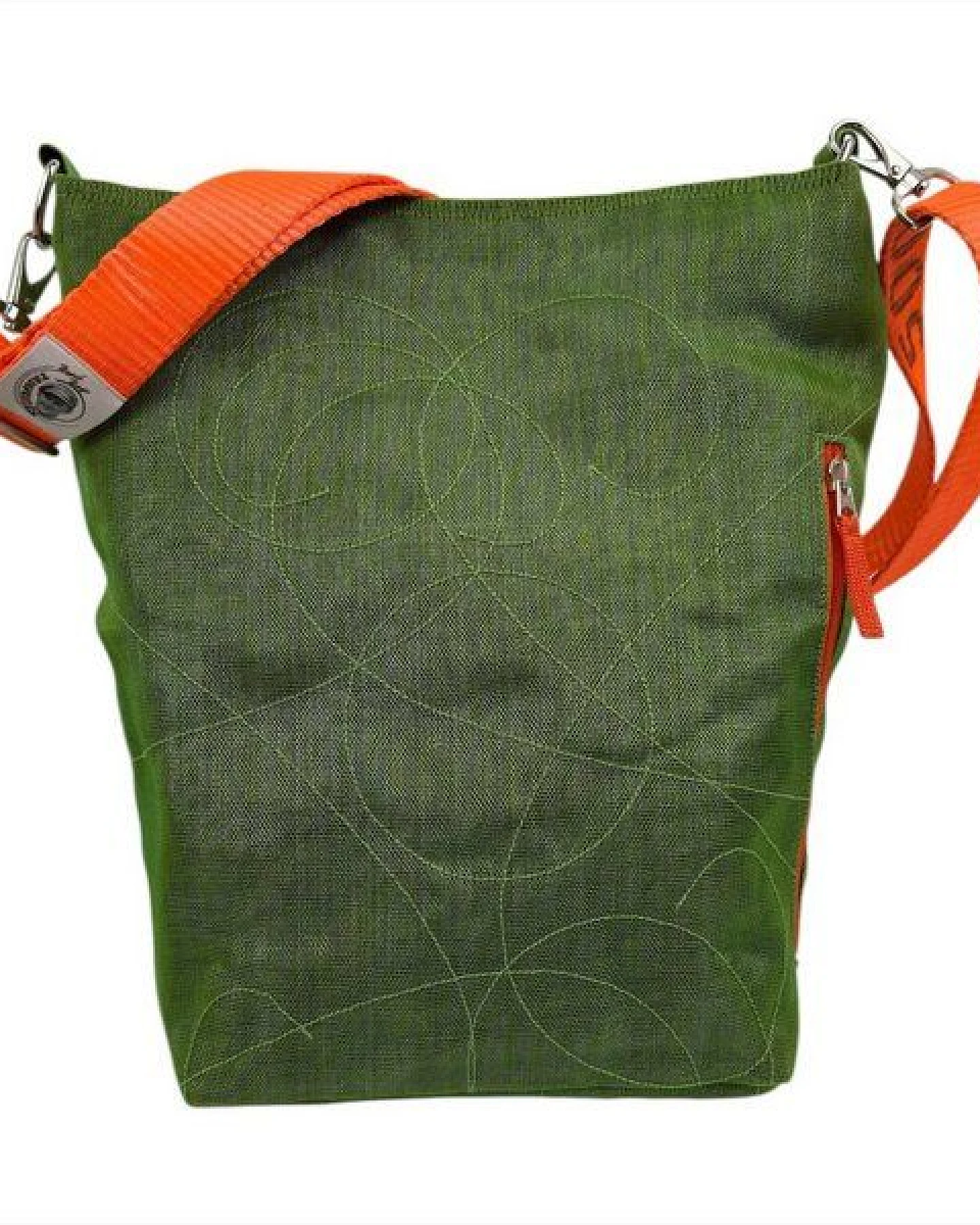 Beadbags Schultertasche NET3TJ reused Moskitonetz mit Hochseehafengurt – Ansicht 4