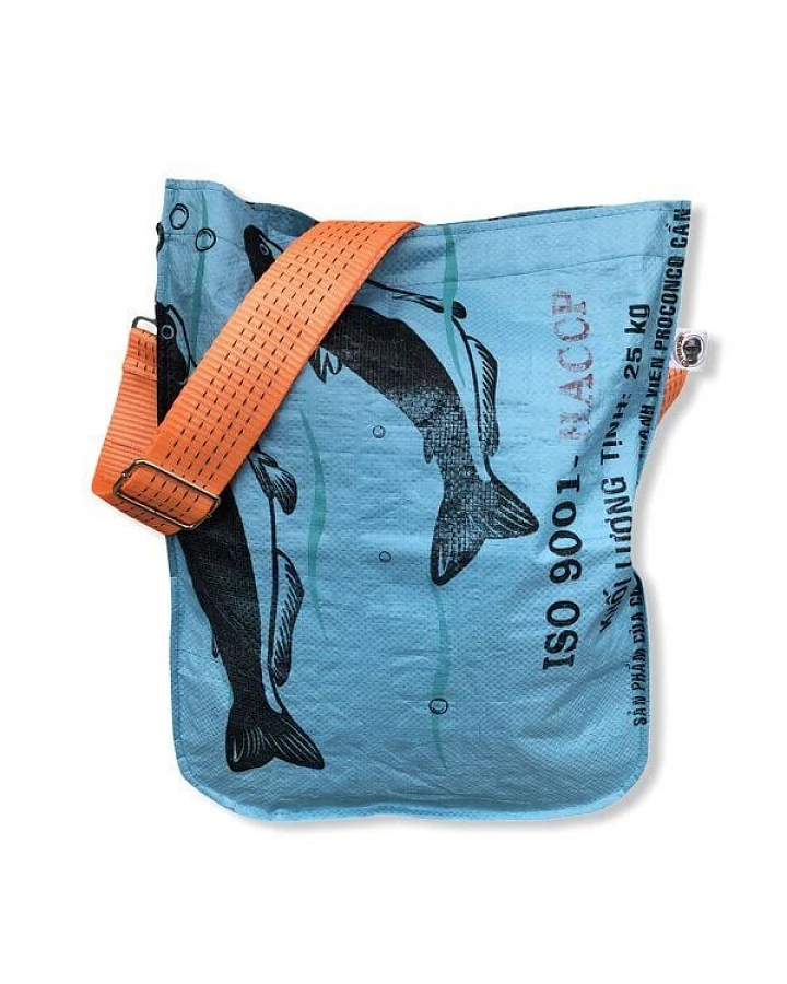 Beadbags Shopperbag TJ77 recycelter Reissack mit Tampenjangurt