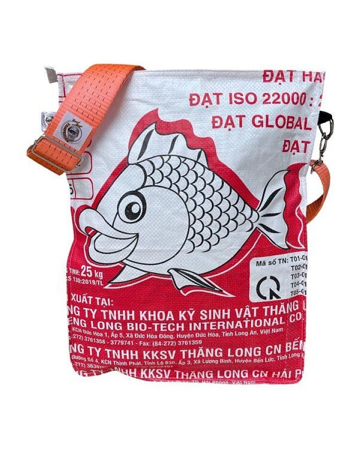 Beadbags Shopperbag TJ77 recycelter Reissack mit Tampenjangurt