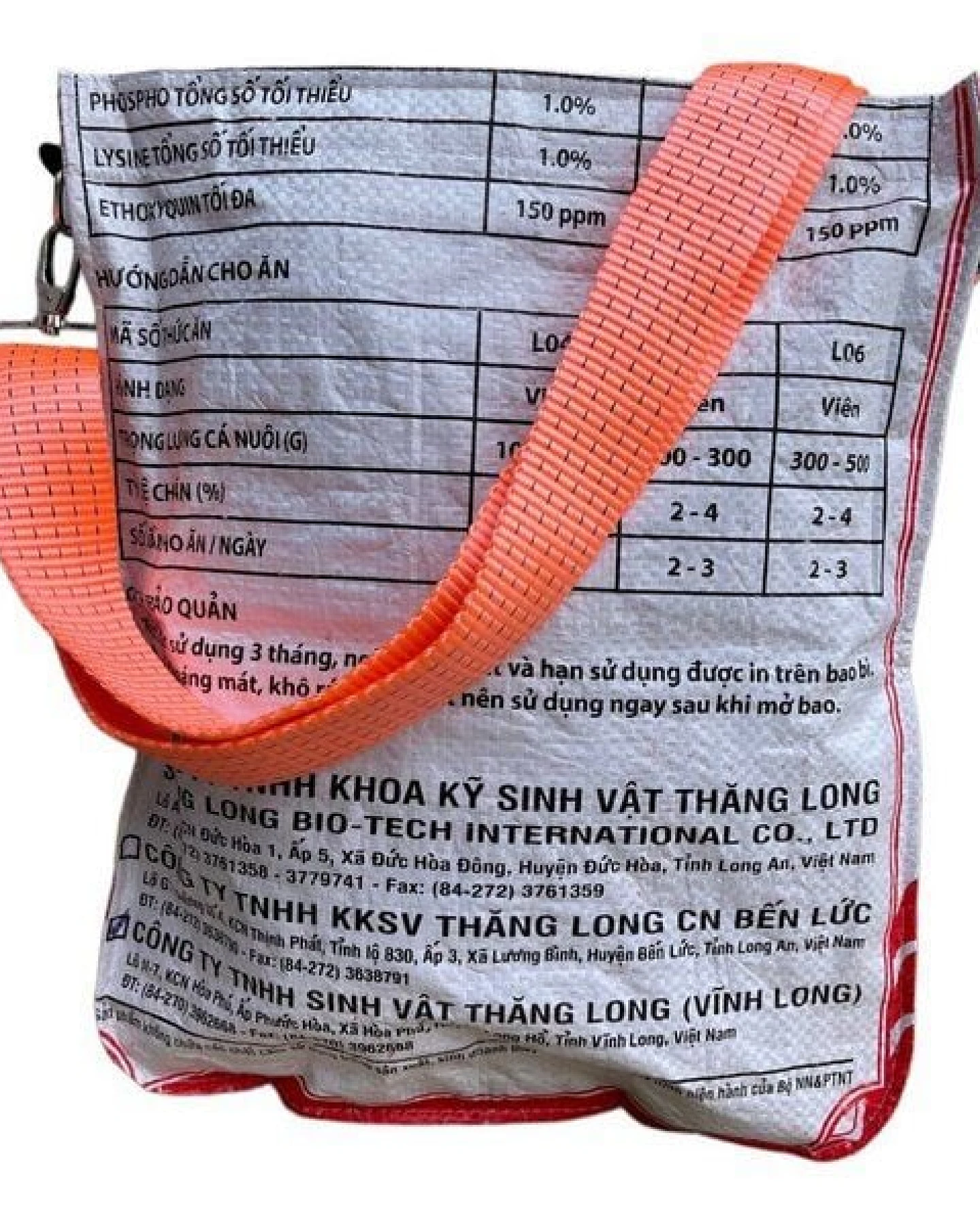 Beadbags Shopperbag TJ77 recycelter Reissack mit Tampenjangurt – Ansicht 2