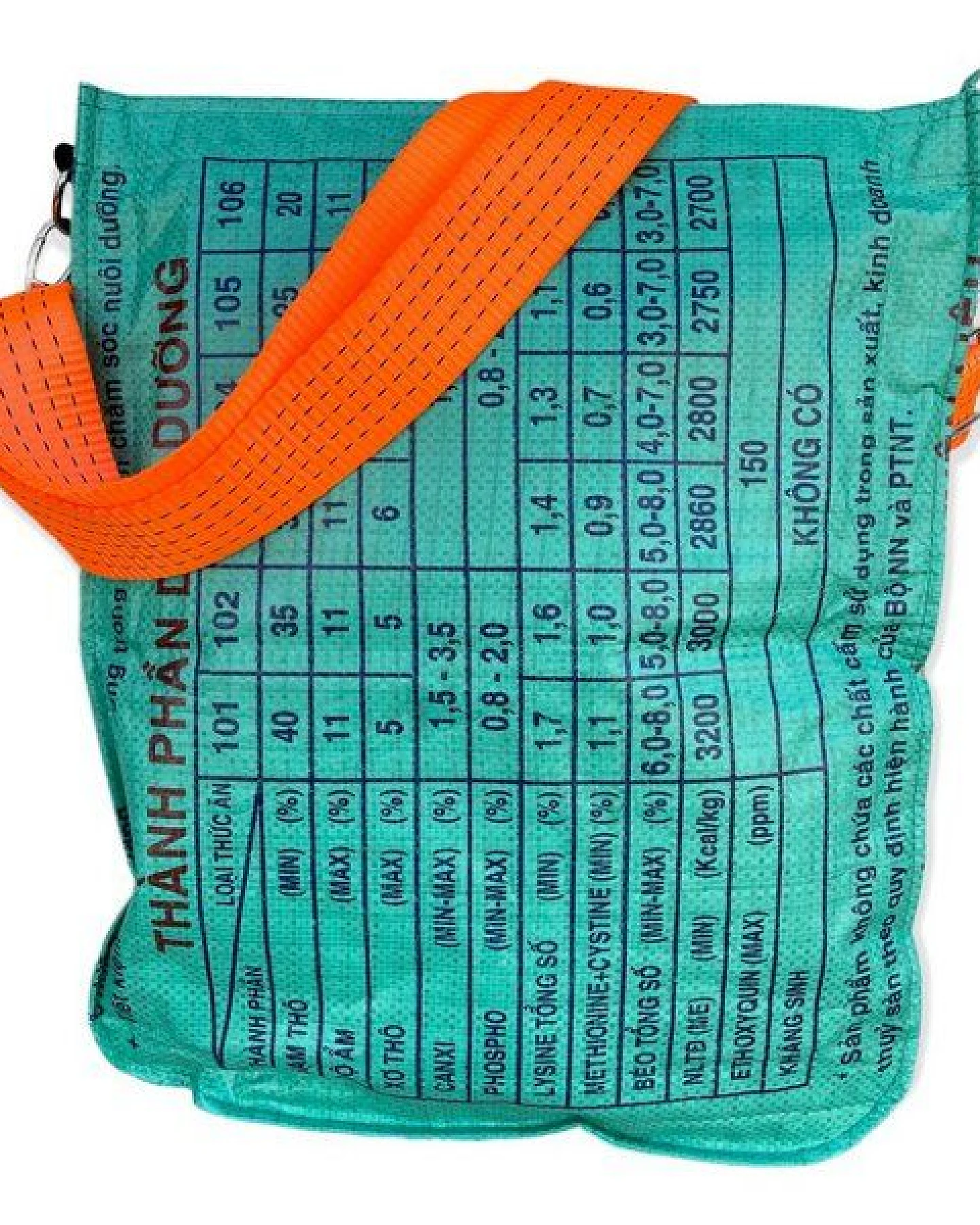 Beadbags Shopperbag TJ77 recycelter Reissack mit Tampenjangurt – Ansicht 2