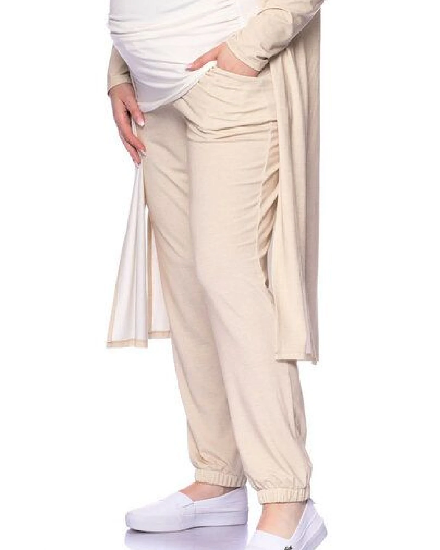 Milchshake ARON Lounge Jogpants aus nachhaltiger Bambus-Viskose – Ansicht 2