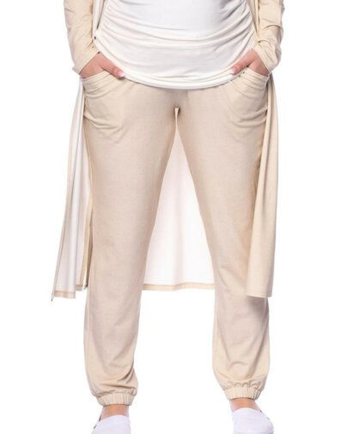 Milchshake ARON Lounge Jogpants aus nachhaltiger Bambus-Viskose – Ansicht 4