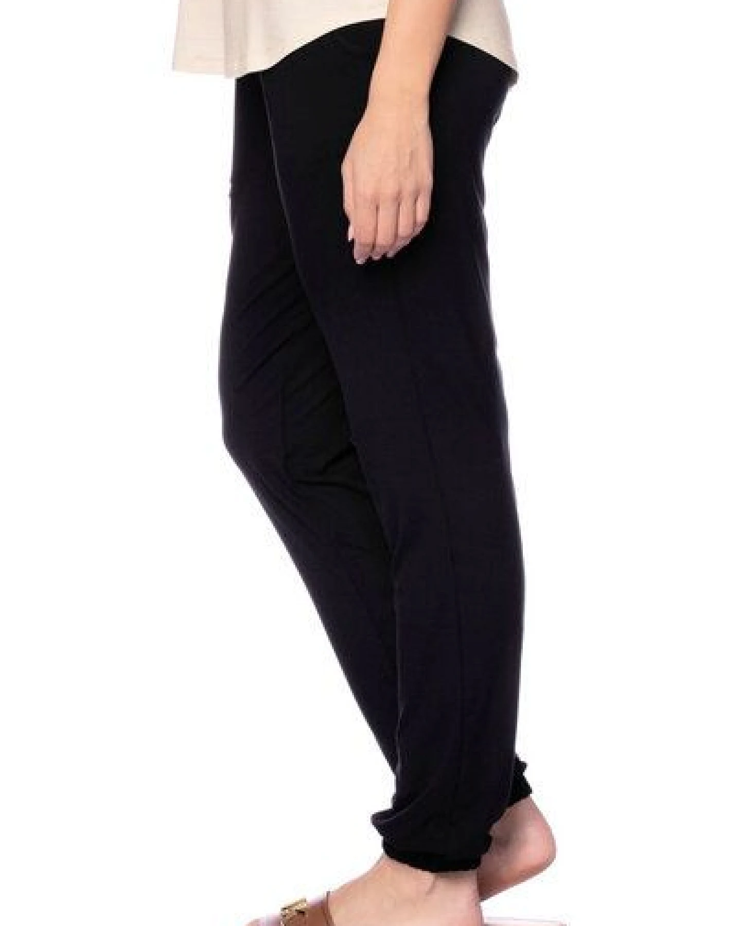 Milchshake ARON Lounge Jogpants aus nachhaltiger Bambus-Viskose – Ansicht 2