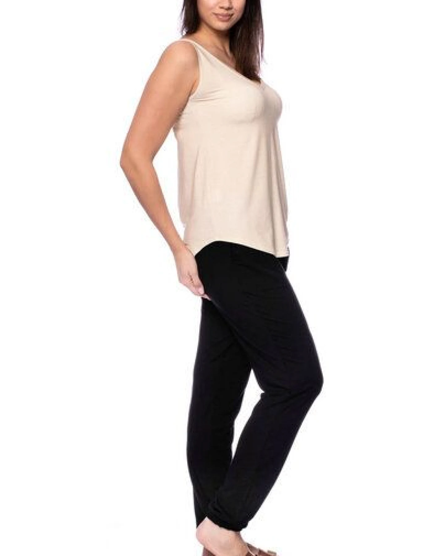 Milchshake ARON Lounge Jogpants aus nachhaltiger Bambus-Viskose – Ansicht 4