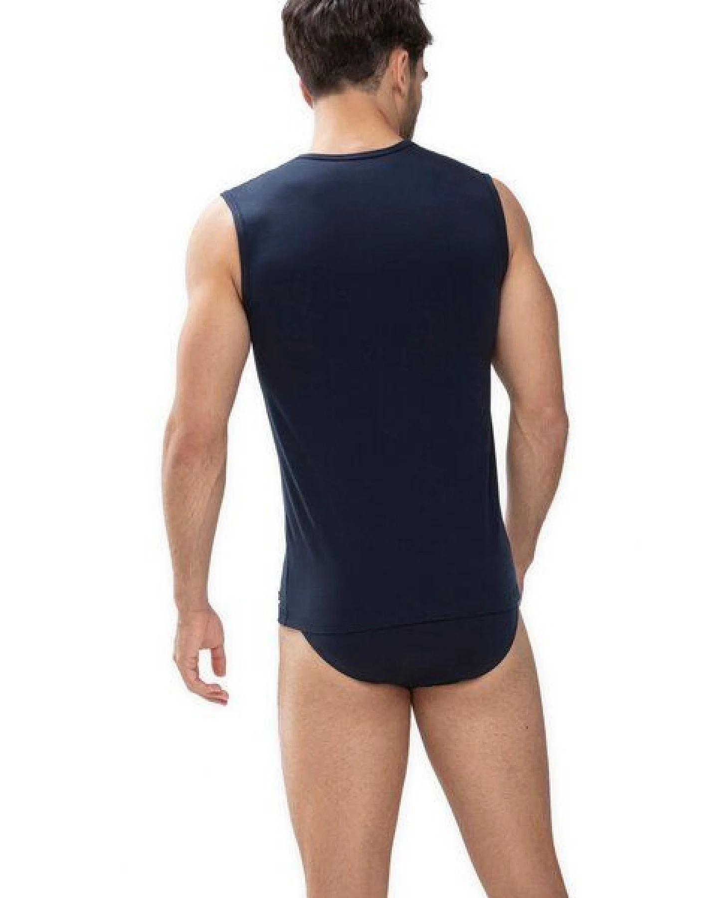 Mey Herren Muskel-Shirt Tank Top aus Tencel "Network" – Ansicht 2